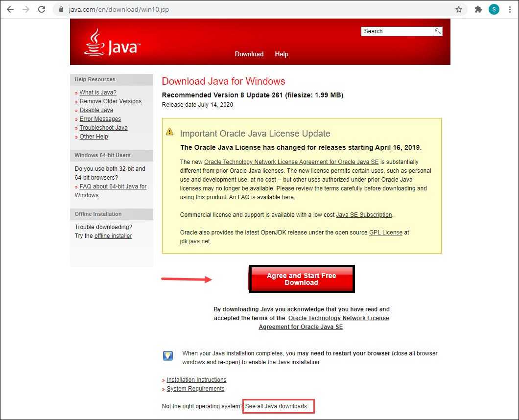 Java download