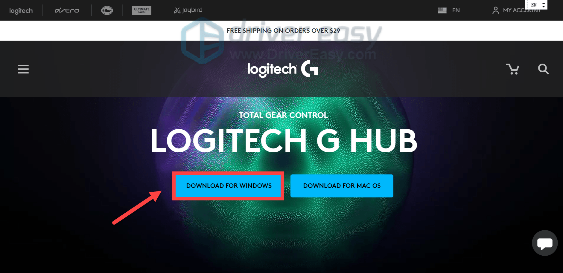 how to reinstall Logitech G HUB