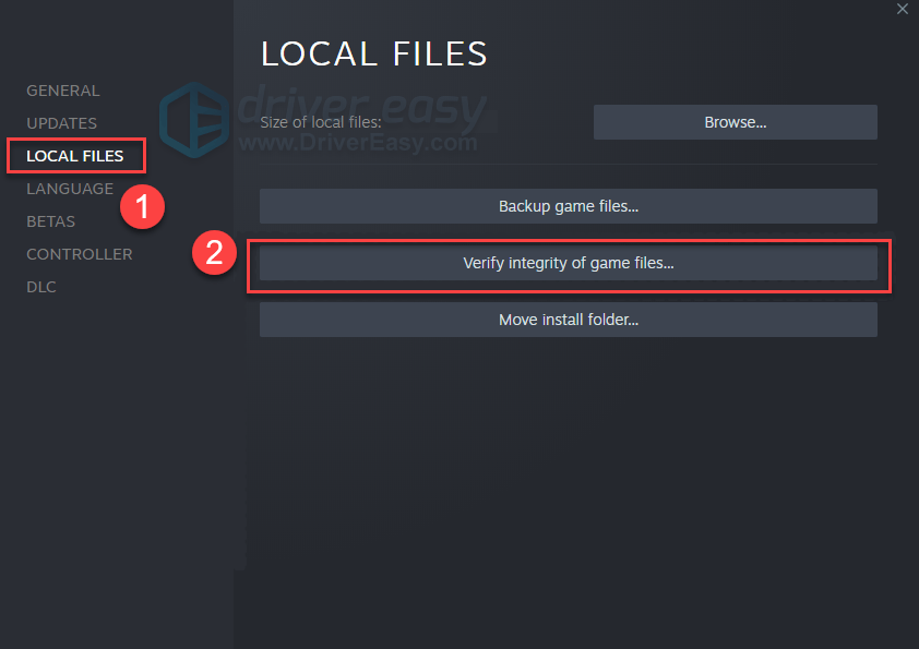 verify integrity of game files