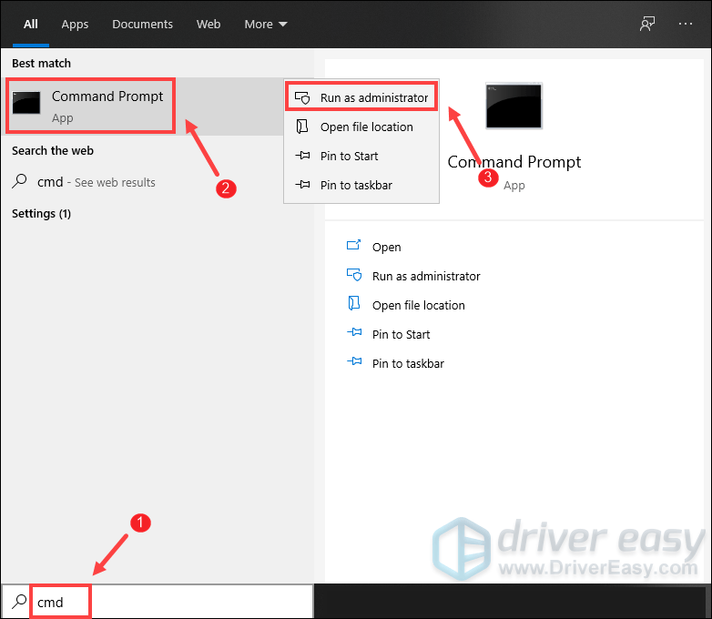 run command prompt as administrator